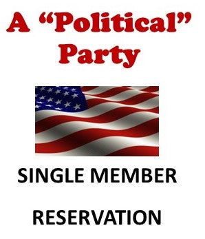 #001. A "Political" Party-SINGLE MEMBER RESERVATION