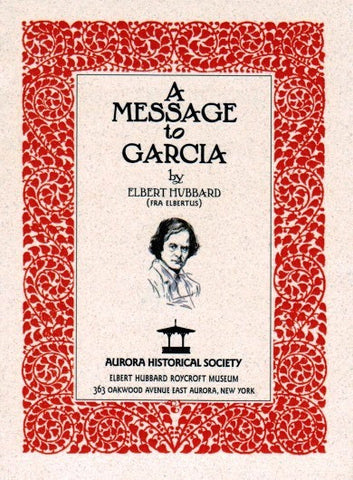 #A8. Message to Garcia (Soft Cover)