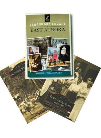 #B12. Set of Three Aurora History Books